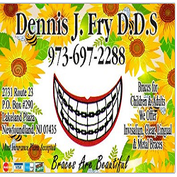 Dr. Dennis J. Fry, DDS | 2713 NJ-23 # 7, Newfoundland, NJ 07435, USA | Phone: (973) 697-2288