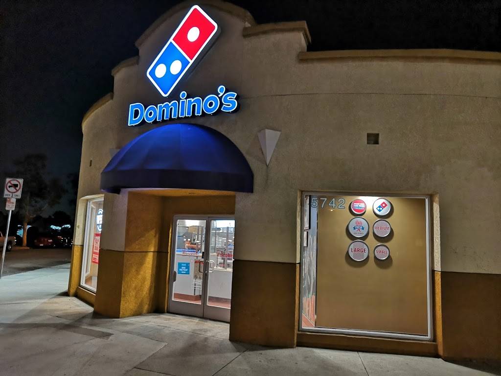 Dominos Pizza | 5742 E Olympic Blvd, Commerce, CA 90022, USA | Phone: (323) 888-1555