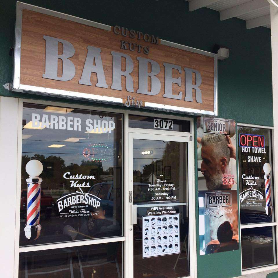 Custom Kuts Cypress Gardens Rd | 3072 Cypress Gardens Rd, Winter Haven, FL 33884, USA | Phone: (863) 269-8114