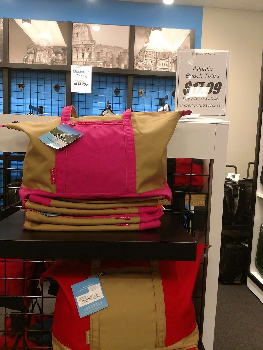 luggage store tanger outlet