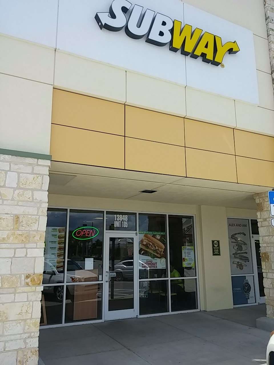 Subway Restaurants | 13848 Narcoossee Rd, Orlando, FL 32832 | Phone: (407) 583-6491