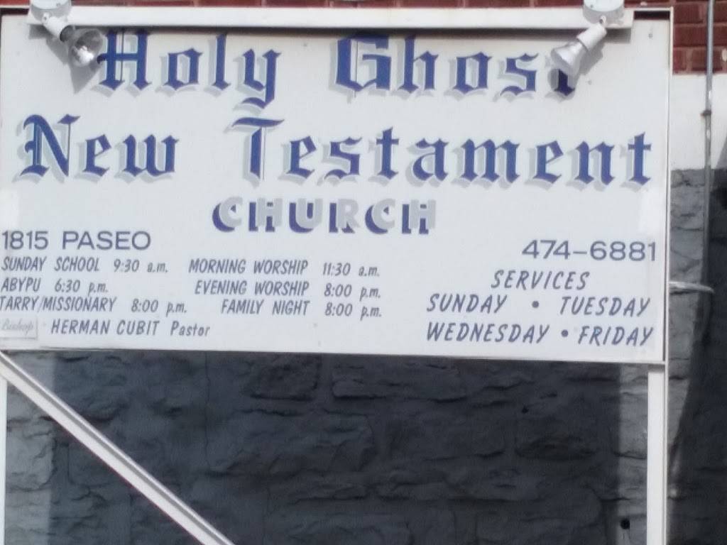 Holy Ghost New Testament Church | 1815 The Paseo, Kansas City, MO 64108, USA | Phone: (816) 474-6881