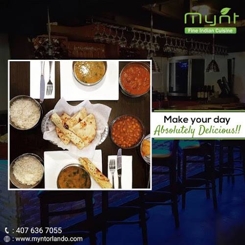 Mynt Fine Indian Cuisine | 535 W New England Ave, Winter Park, FL 32789, United States | Phone: (407) 636-7055