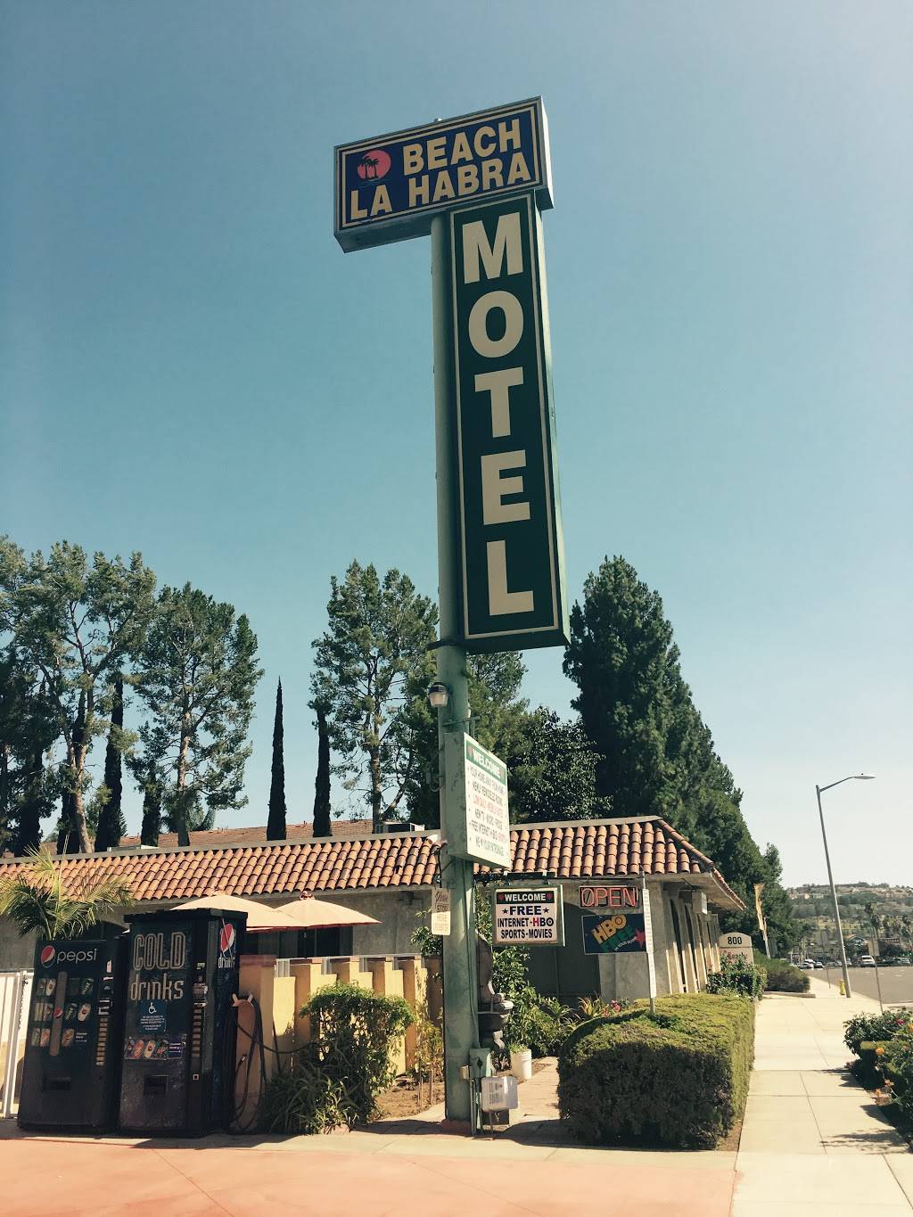 Beach-La Habra Motel | 770 S Beach Blvd, La Habra, CA 90631, USA | Phone: (562) 691-7796