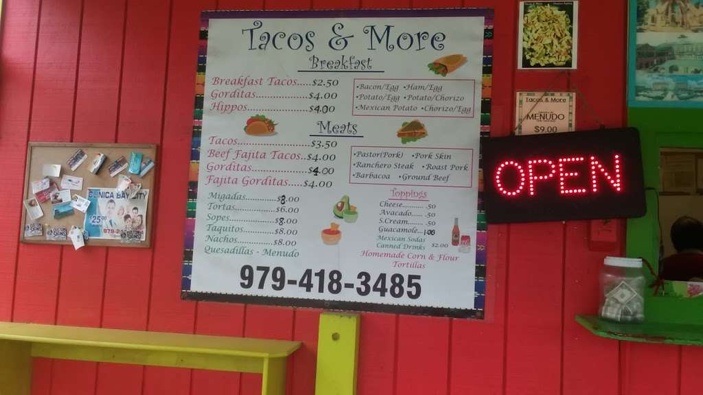 Tacos & More | 806 E Brazos Ave, West Columbia, TX 77486 | Phone: (979) 418-3485