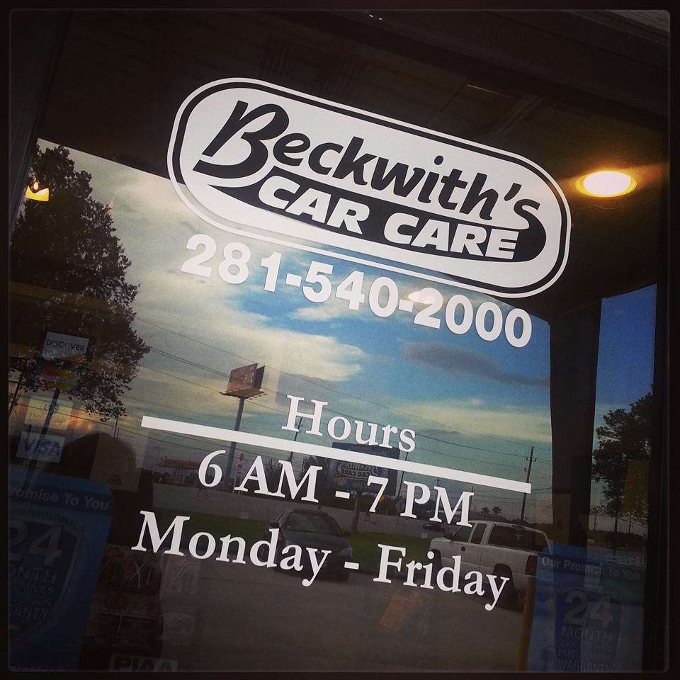 Beckwiths Car Care | 1919 FM 1960 Bypass Road East, Humble, TX 77338, USA | Phone: (281) 540-2000