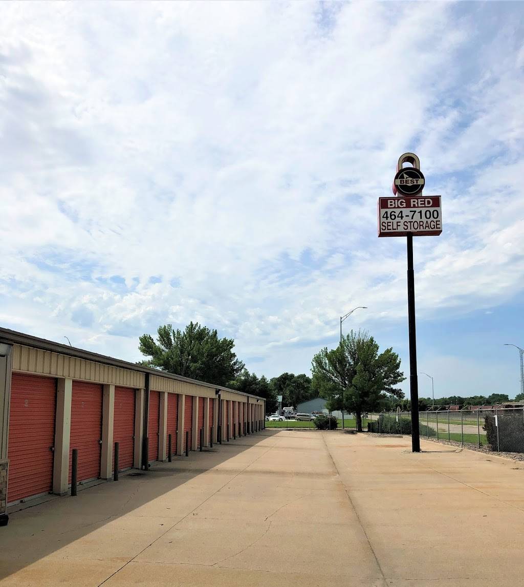 Big Red Self Storage | 7001 Custer St, Lincoln, NE 68507, USA | Phone: (402) 464-7100