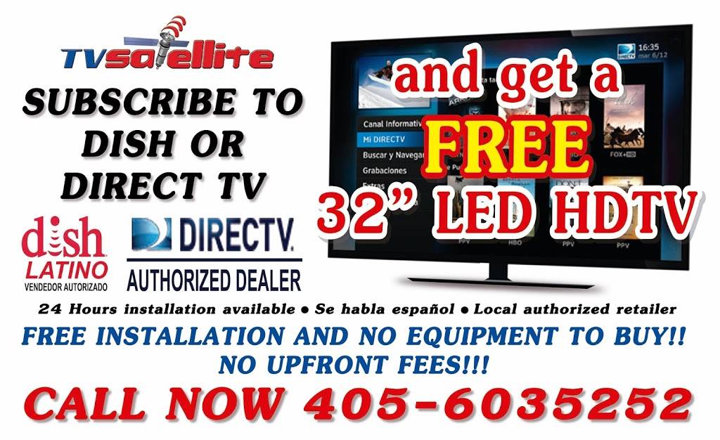 TVSATELLITE | 4501 S May Ave STE A, Oklahoma City, OK 73119, USA | Phone: (405) 603-5252