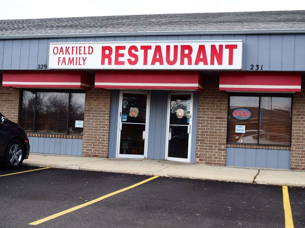 Oakfield Family Restaurant | 27W229 Geneva Rd, Winfield, IL 60190 | Phone: (630) 690-3303