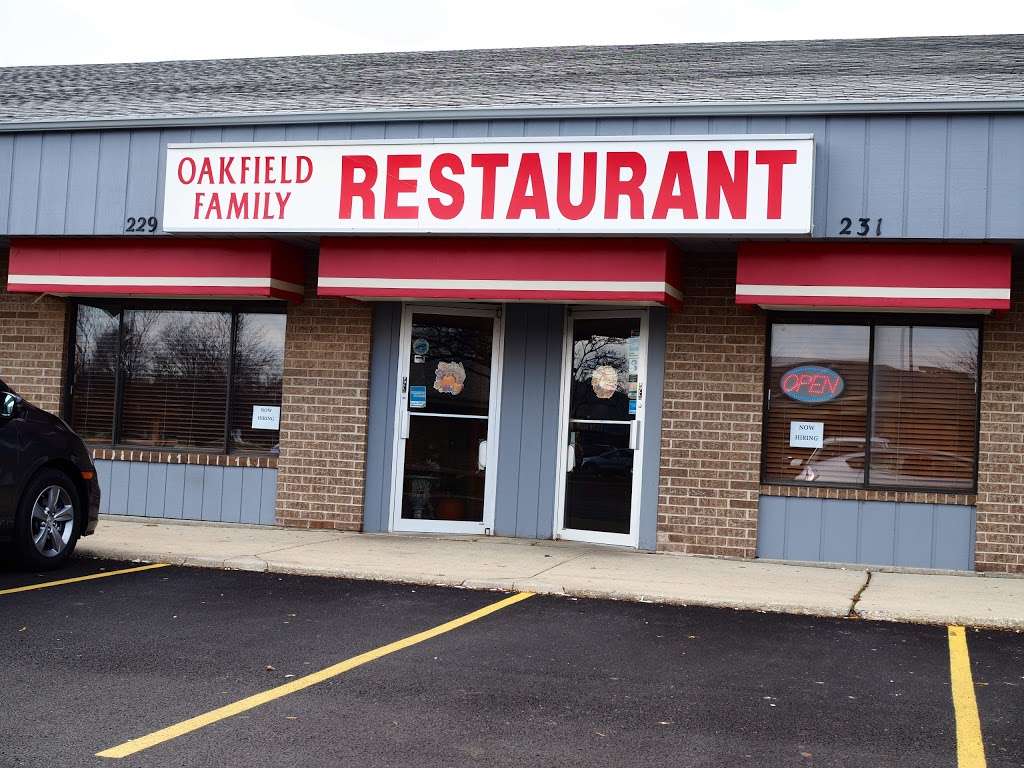 Oakfield Family Restaurant | 27W229 Geneva Rd, Winfield, IL 60190, USA | Phone: (630) 690-3303