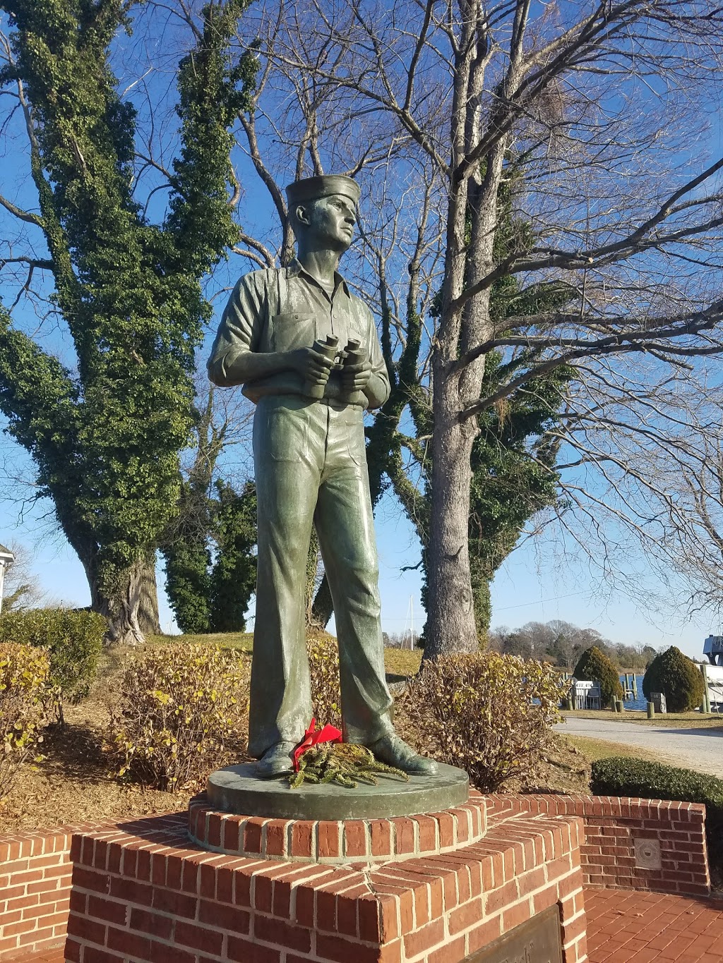 On Watch Statue | 14485 Dowell Rd, Dowell, MD 20629