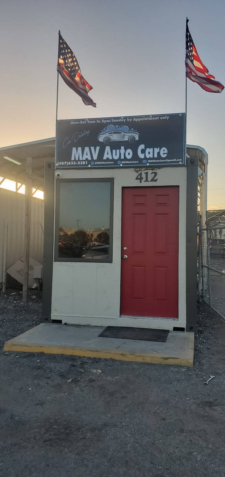 MAV AUTO CARE Detailing | 1455 W Landstreet Rd #412, Orlando, FL 32824, USA | Phone: (407) 633-2381