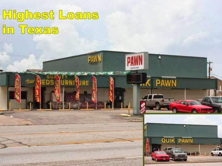 Quik Pawn | 2728 Palmer Hwy, Texas City, TX 77590, USA | Phone: (409) 943-4600
