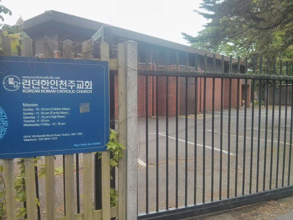 Korean Catholic Church in London | 104-106 Benhill Wood Rd, Sutton SM1 3SR, UK | Phone: 020 8644 1223