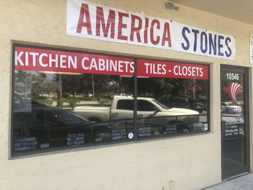 America Stones kitchen | 10546 Wiles Rd, Coral Springs, FL 33076, USA | Phone: (772) 971-6119