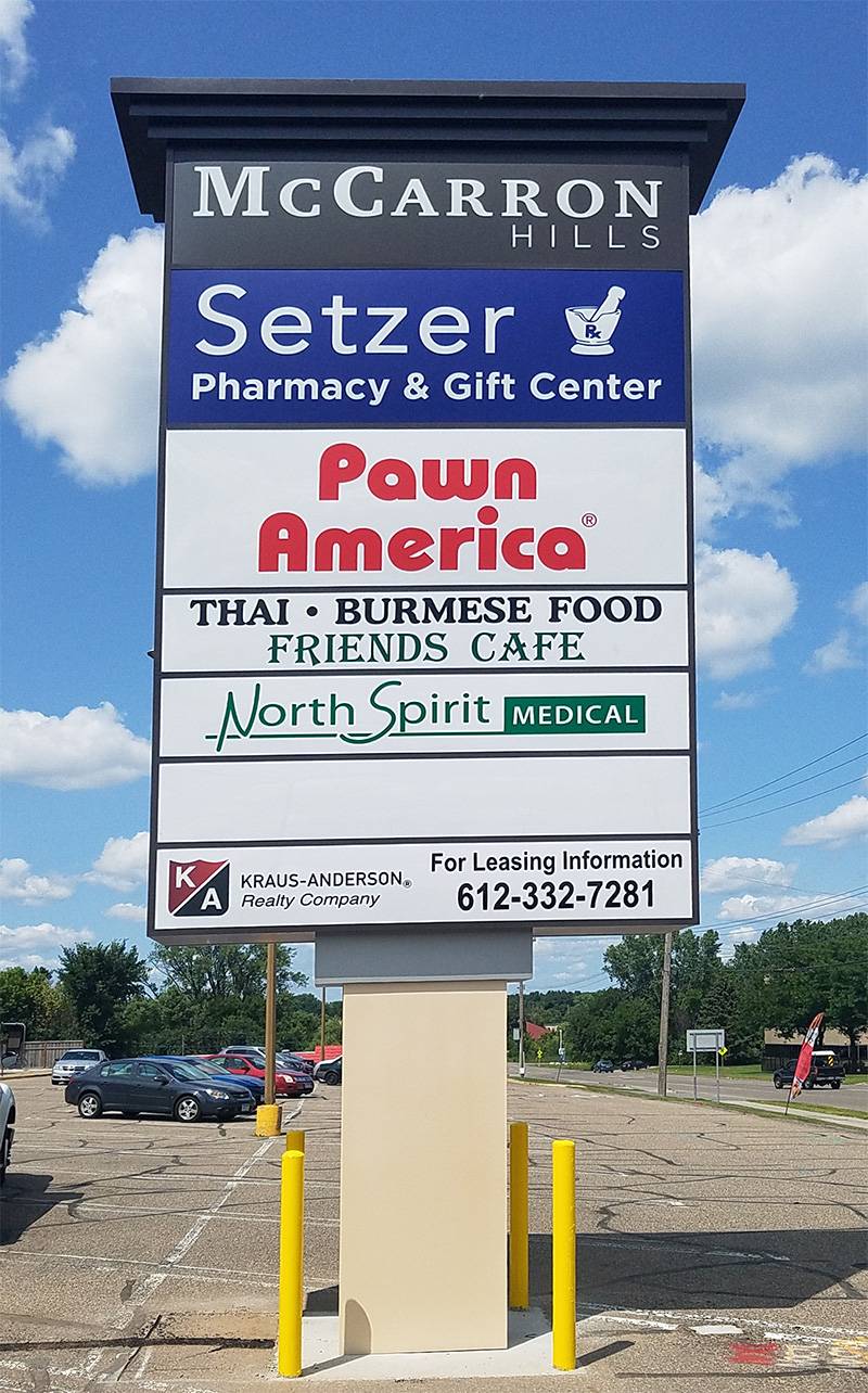 Spectrum Sign Systems, Inc | 8786 W 35W Service Dr NE, Blaine, MN 55449, USA | Phone: (763) 432-7447