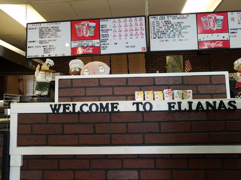 Elianas Pizzeria & Restaurant | 164 Lake St # 2, Newburgh, NY 12550, USA | Phone: (845) 563-9940