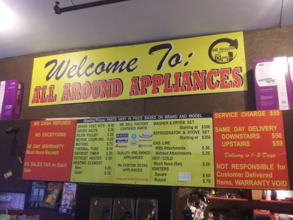 All Around Appliances | 10408 Union Ave, Cleveland, OH 44105, USA | Phone: (216) 534-5221