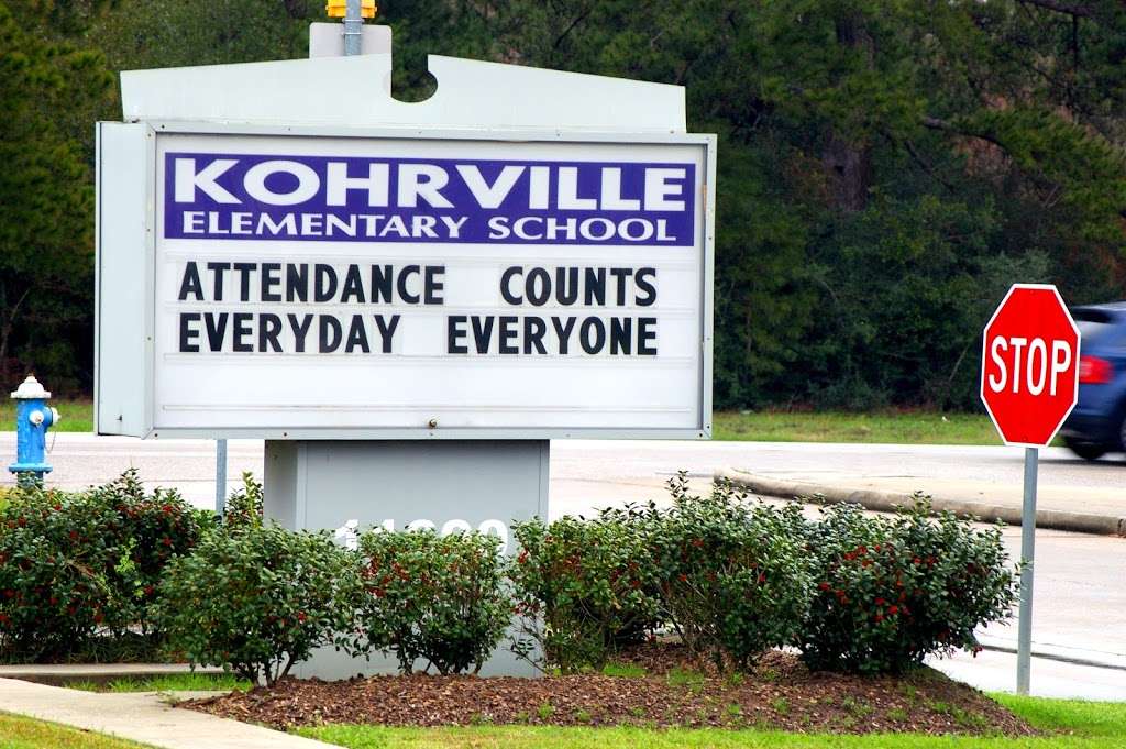 Kohrville Elementary School | 11600 Woodland Shore Dr, Tomball, TX 77375, USA | Phone: (832) 484-7200