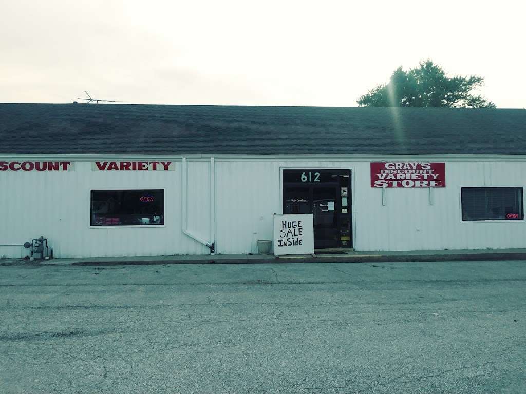 grays discount variety store | 612 S Main St, Cloverdale, IN 46120, USA | Phone: (765) 795-7900