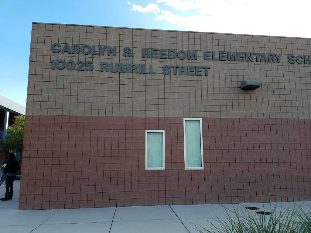 Carolyn S. Reedom Elementary School | 10025 Rumrill St, Las Vegas, NV 89178 | Phone: (702) 799-5702