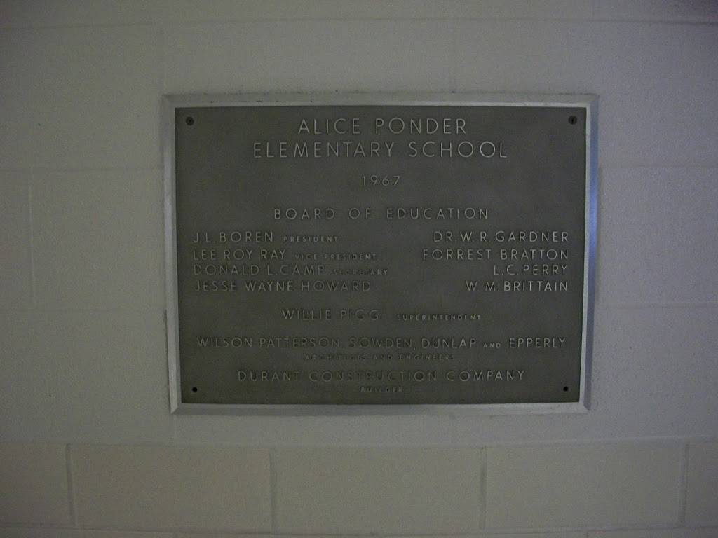 Alice Ponder Elementary School | 101 Pleasant Ridge Dr, Mansfield, TX 76063, USA | Phone: (817) 299-7700