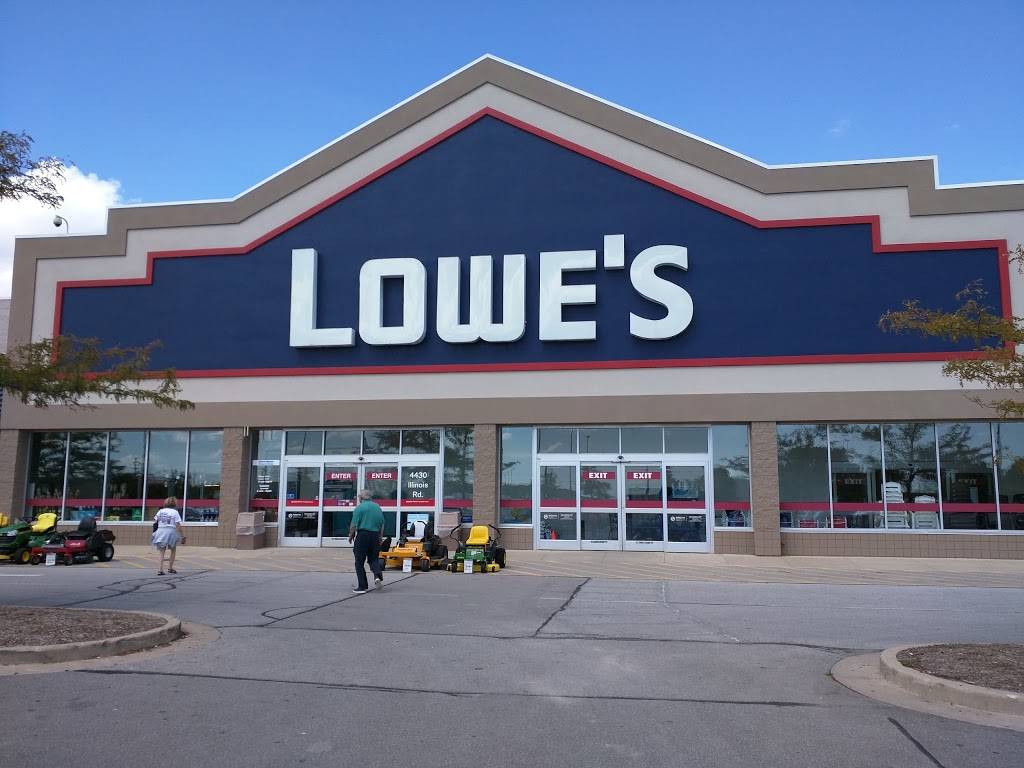 Lowes Home Improvement | 4430 Illinois Rd, Fort Wayne, IN 46804, USA | Phone: (260) 436-8855