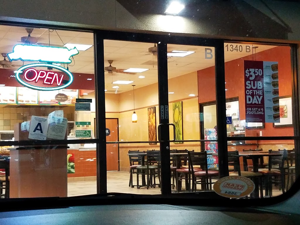 Subway Restaurants | 1340 Center St, Riverside, CA 92507, USA | Phone: (951) 680-1717