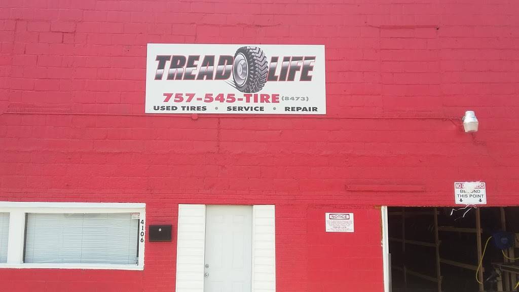 TREAD LIFE | 4106 Bainbridge Blvd, Chesapeake, VA 23324, USA | Phone: (757) 545-8473