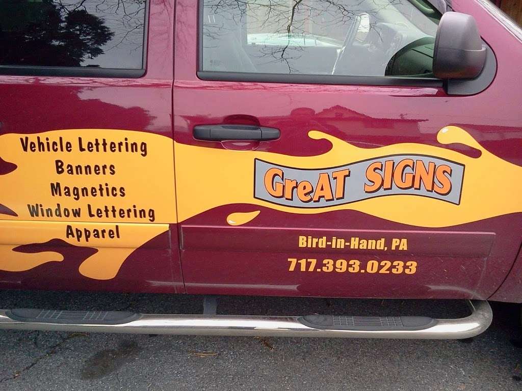Great Signs | 2688 Old Philadelphia Pike, Bird in Hand, PA 17505, USA | Phone: (717) 393-0233
