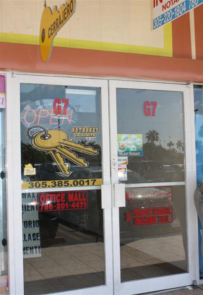 AstroKey Locksmith | 11865 SW 26th St g7, Miami, FL 33175, USA | Phone: (305) 385-0017