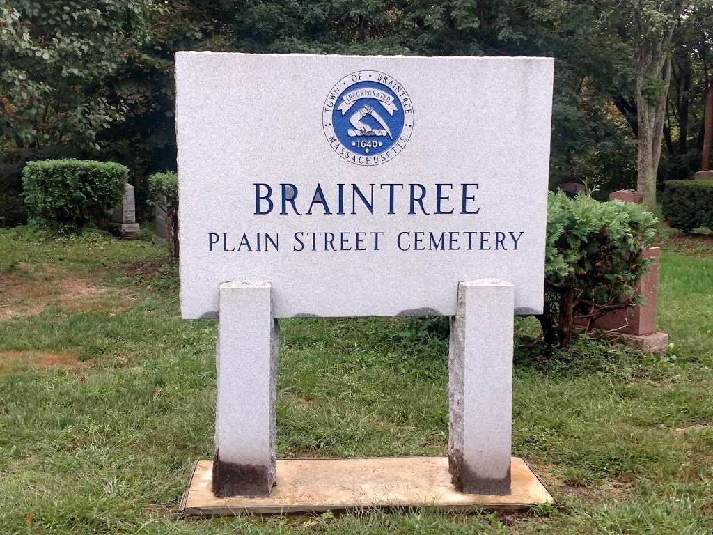Braintree Cemetery | Plain St, Braintree, MA 02184, USA | Phone: (781) 794-8962
