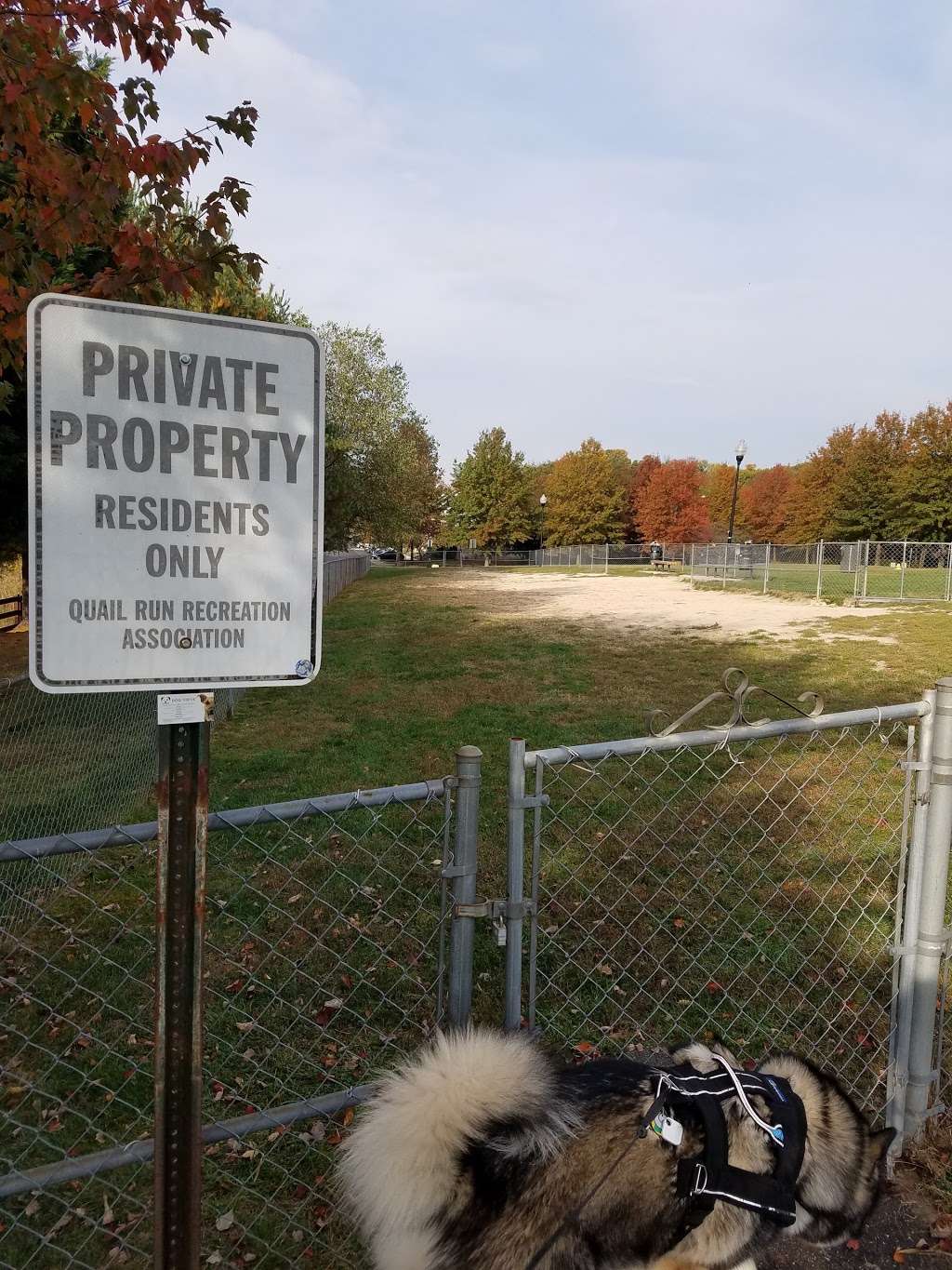 Quail Run dog park | Severn Tree Blvd, Severn, MD 21144