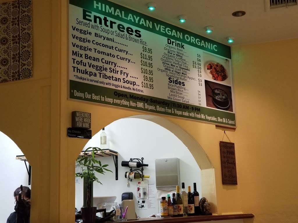 Himalayan Organic Cafe | 572 E Cotati Ave, Cotati, CA 94931, USA | Phone: (707) 242-3470