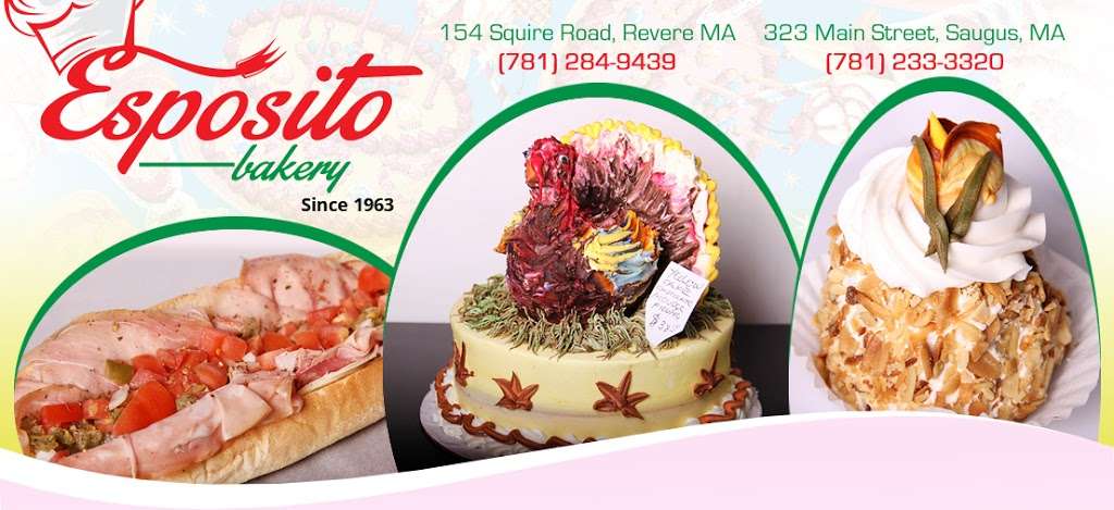 Esposito Baking Co. | 323 Main St, Saugus, MA 01906, USA | Phone: (781) 233-3320