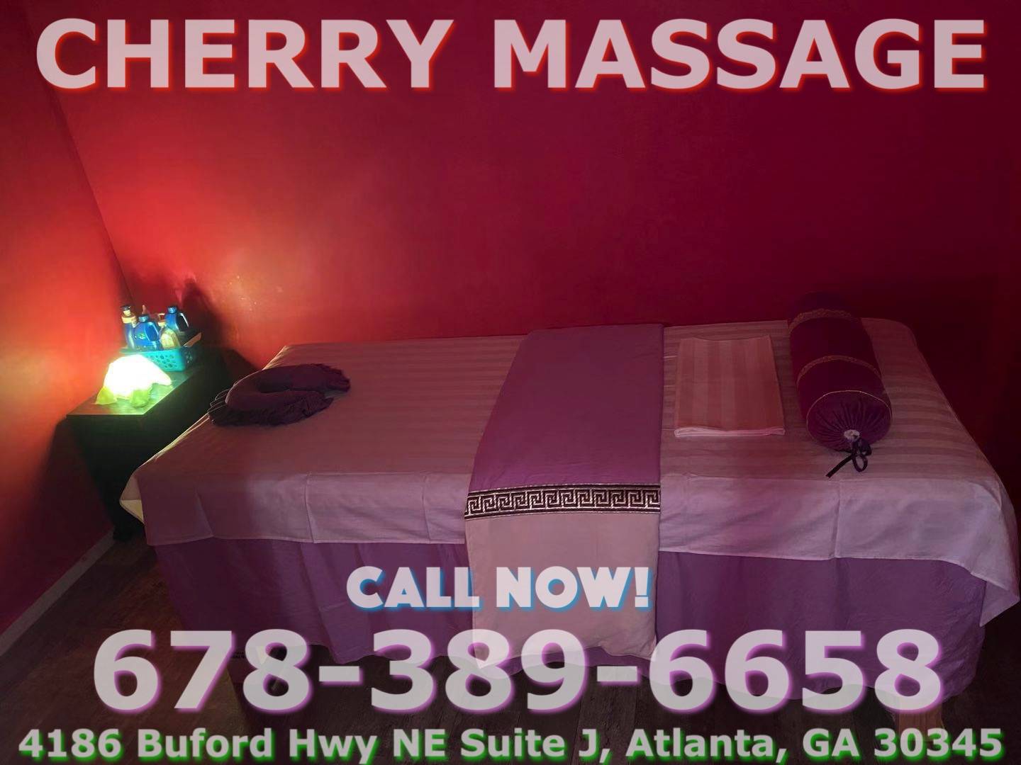 Cherry Massage in 4186 Buford Hwy NE Suite J, Atlanta, GA 30345, United  States