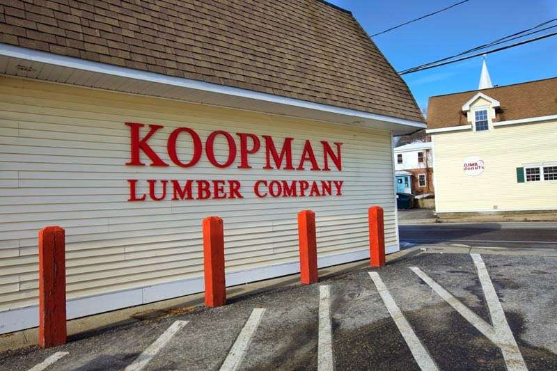 Koopman Lumber and Hardware | 12 Douglas St, Uxbridge, MA 01569, USA | Phone: (508) 278-5400