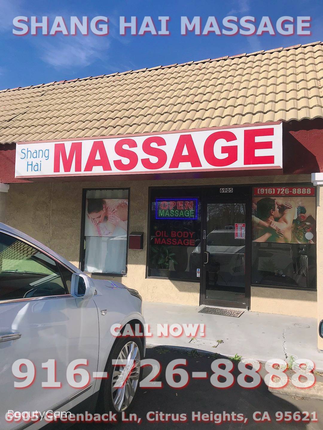 Shang Hai Massage | 6905 Greenback Ln, Citrus Heights, CA 95621, United States | Phone: (916) 726-8888