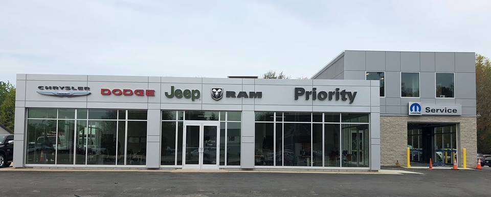 Priority Chrysler Dodge Jeep Ram of Salisbury | 158 Elm St, Salisbury, MA 01952, USA | Phone: (978) 961-3300