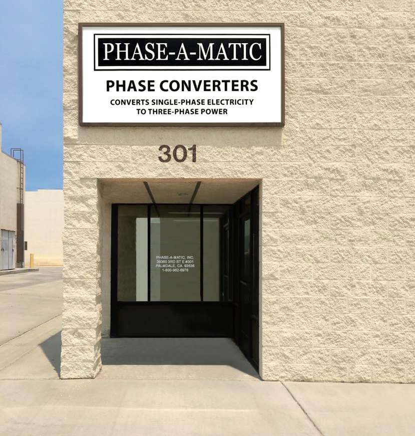 Phase-A-Matic, Inc. | 39360 3rd St E #301, Palmdale, CA 93550, USA | Phone: (661) 947-8485