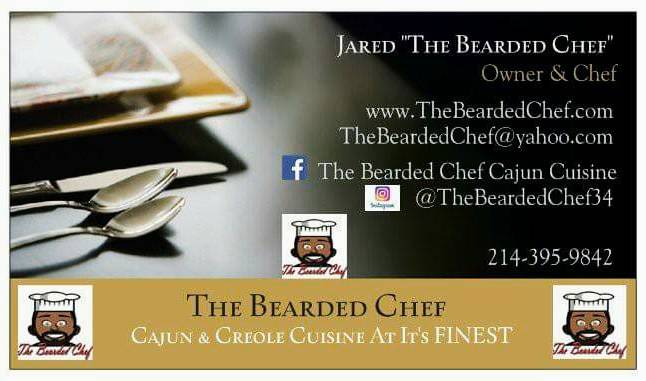 The Bearded Chef Cajun Cuisine | 859 Bentwater Pkwy, Cedar Hill, TX 75104, USA | Phone: (214) 395-9842