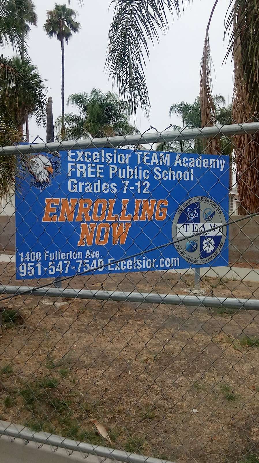 Excelsior Charter School Corona | 1400 Fullerton Ave, Corona, CA 92879, USA | Phone: (760) 964-8978