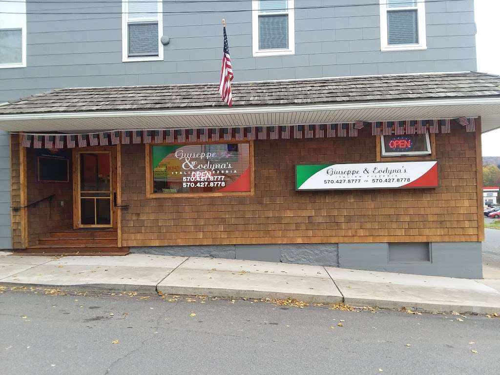 Giuseppe & Evelynas Italian Pizzeria | 201 Carbon St, Weatherly, PA 18255, USA | Phone: (570) 427-8777