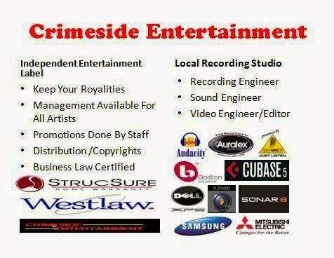 crimeside entertainment | 4111 Winchester Ln, West Palm Beach, FL 33406, USA | Phone: (561) 729-8068