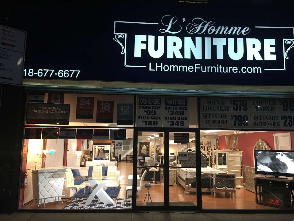 L Homme Furniture | 2374 Flatbush Ave, Brooklyn, NY 11234, USA | Phone: (718) 677-6677