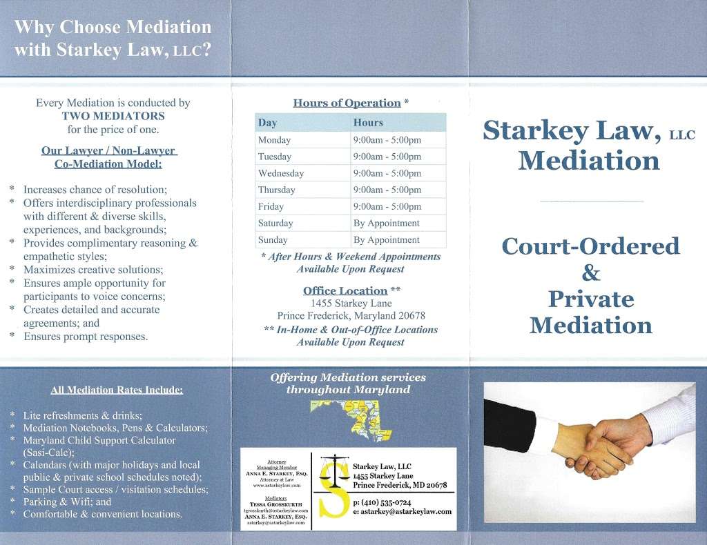 Starkey Law, LLC | 1455 Starkey Ln, Prince Frederick, MD 20678 | Phone: (410) 535-0724