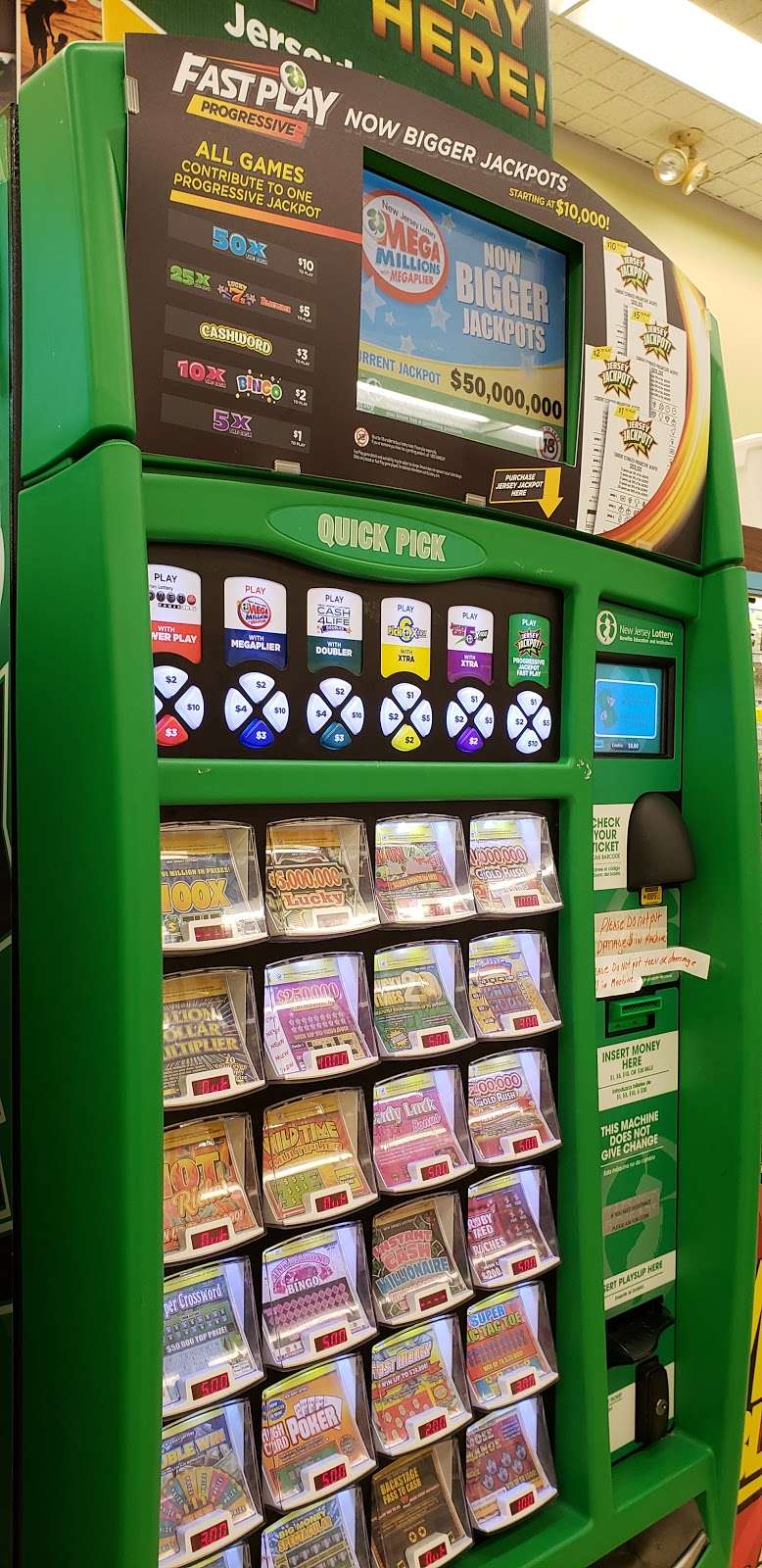 NJ Lottery Machine | 123 Anderson St, Hackensack, NJ 07601, USA