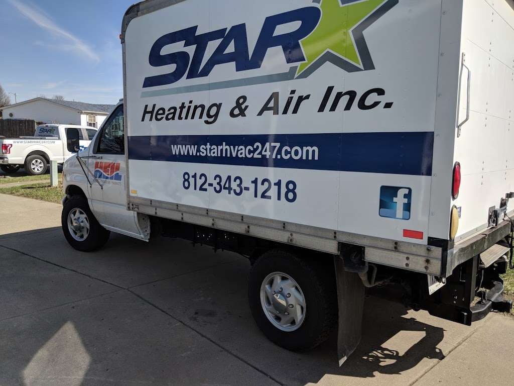 Star Heating & Air Inc. | 8849 E 25th St, Columbus, IN 47203, USA | Phone: (812) 343-1218