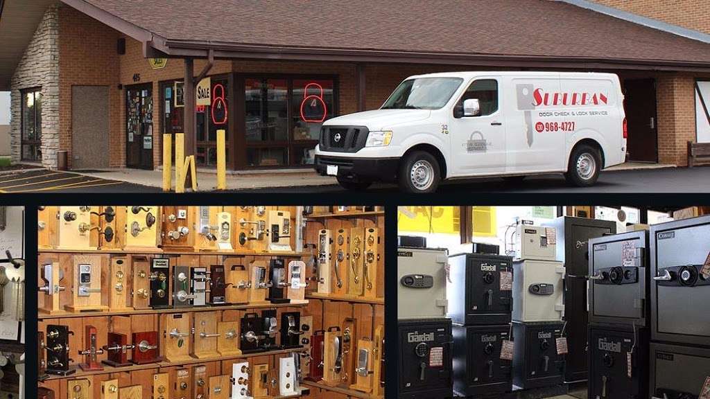 Suburban Door Check & Lock Services | 415 Ogden Ave, Westmont, IL 60559, USA | Phone: (630) 968-4727