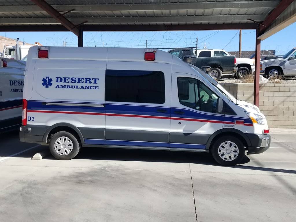Desert Ambulance Services Inc | 831 Main St, Barstow, CA 92311, USA | Phone: (760) 256-6854